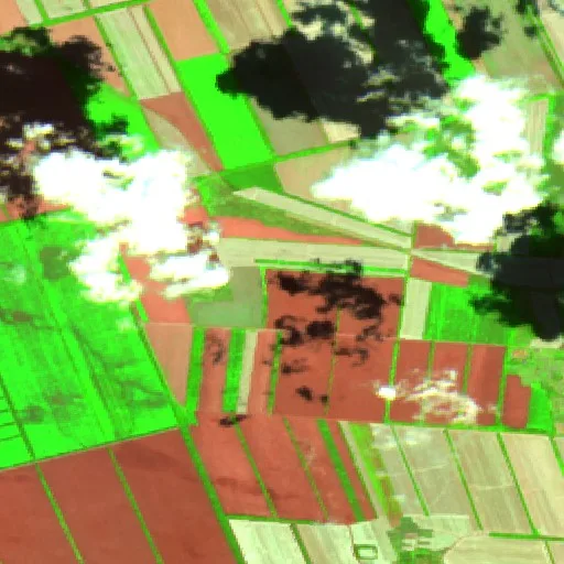 Wildfire near Кировское сельское поселение — Sentinel-2 SWIR (fuego)
