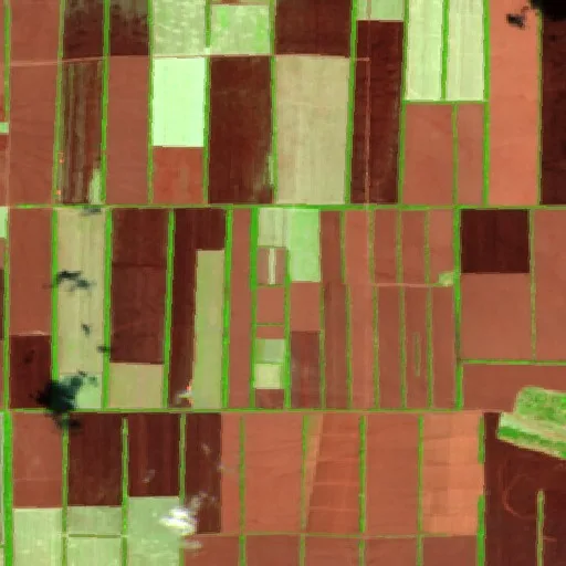 Incendio cerca de Рыбасовское сельское поселение — Sentinel-2 SWIR (fuego)