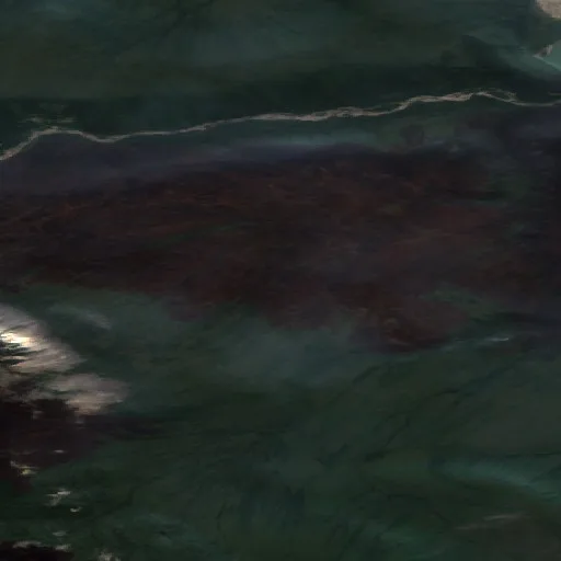 Wildfire near Sahtu Region — Sentinel-2 true color