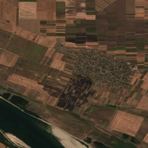 Incendio cerca de Salcia — Sentinel-2 true color