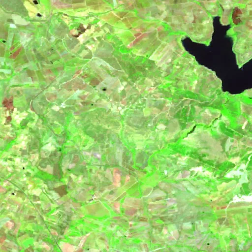 Incendio cerca de Sambuca di Sicilia — Sentinel-2 SWIR (fuego)