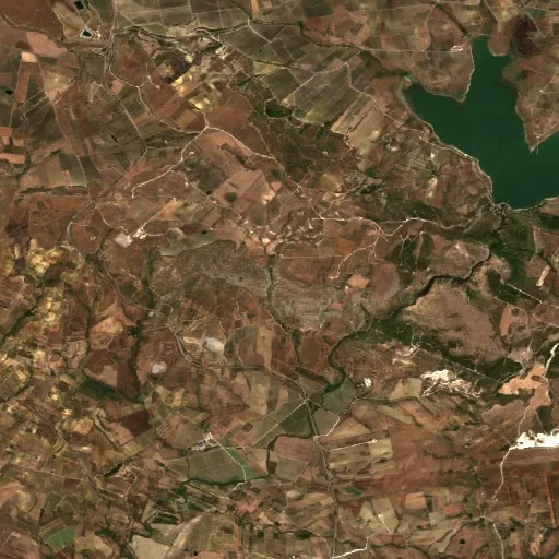 Incendio cerca de Sambuca di Sicilia — Sentinel-2 true color