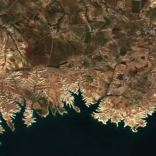 Wildfire near Samsat — Sentinel-2 true color