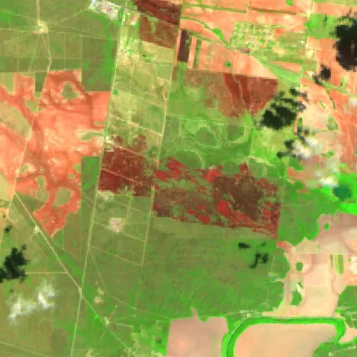 Wildfire near San Fernando (Sep 3) — Sentinel-2 SWIR (fuego)