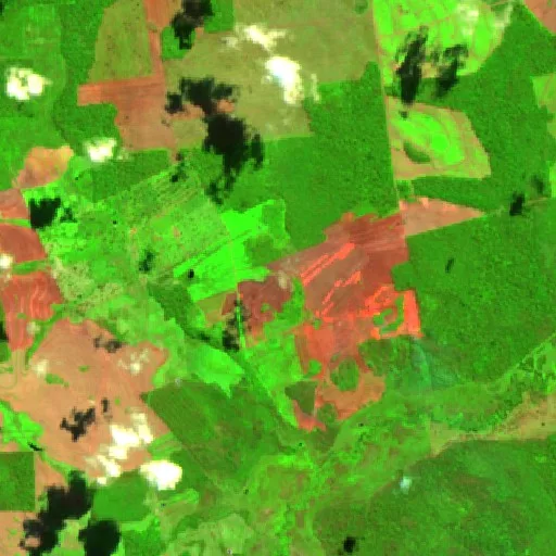 Incendio cerca de San Ignacio de Velasco (23 jul · NW) — Sentinel-2 SWIR (fuego)