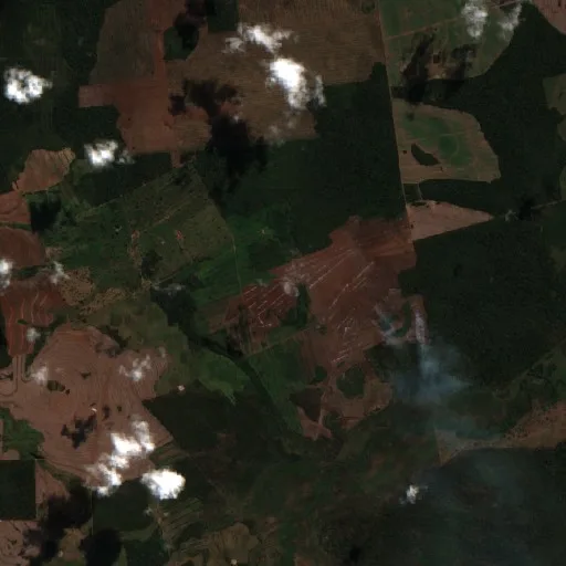 Incendio cerca de San Ignacio de Velasco (23 jul · NW) — Sentinel-2 true color