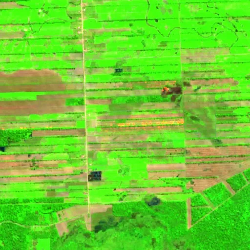 Wildfire near San Javier — Sentinel-2 SWIR (fuego)