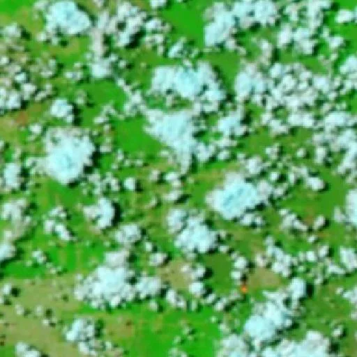 Wildfire near San José de Chiquitos (Oct 3) — NASA satellite