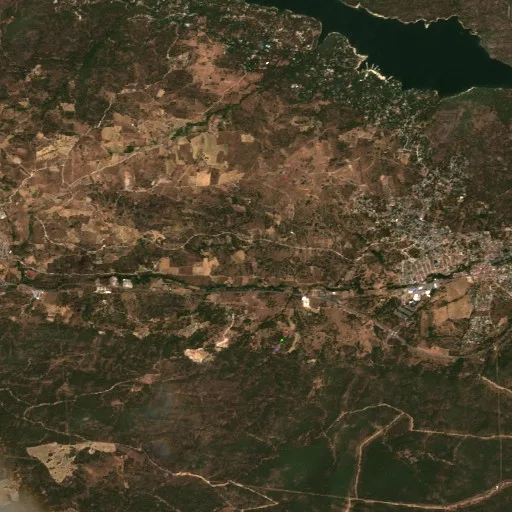 Wildfire near San Martín de Valdeiglesias (Jul 24) — Sentinel-2 true color