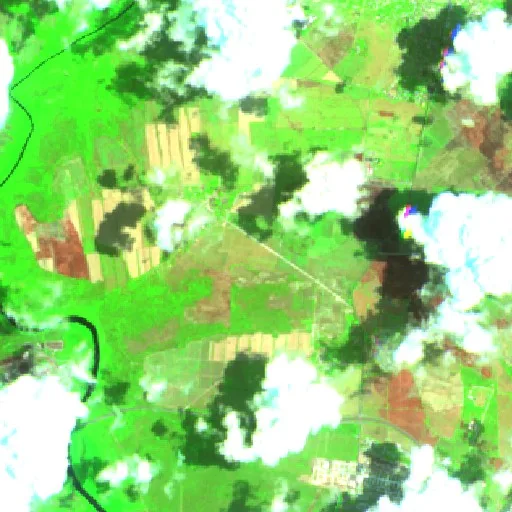 Incendio cerca de San Pedro de Macorís — Sentinel-2 SWIR (fuego)