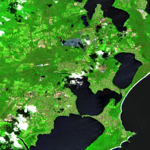 Incendio cerca de San Remo — Sentinel-2 SWIR (fuego)
