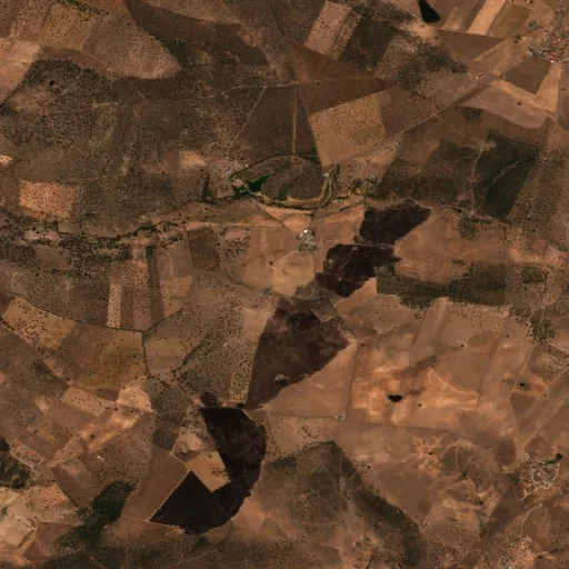 Incendio cerca de Sanchón de la Sagrada — Sentinel-2 true color