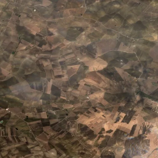 Wildfire near Santa Cristina Gela — Sentinel-2 true color