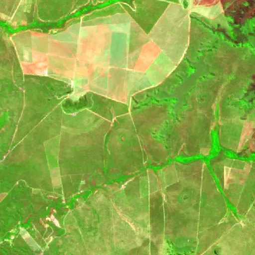 Wildfire near Santa Filomena (Aug 22) — Sentinel-2 SWIR (fuego)