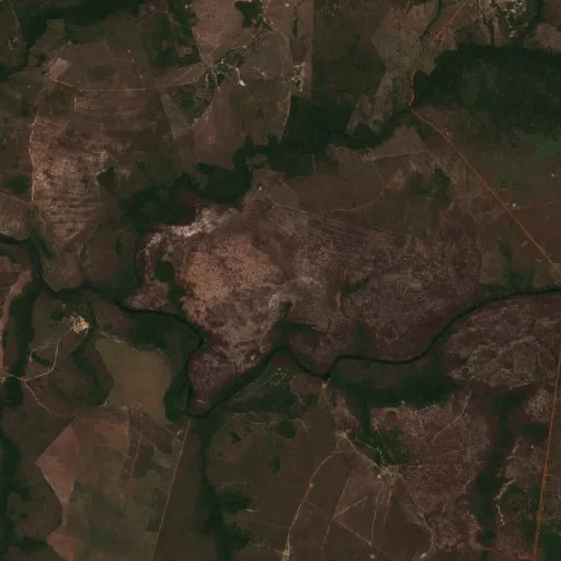 Incendio cerca de Santa Luzia — Sentinel-2 true color