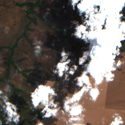 Incendio cerca de Santa Maria (1 sep) — Sentinel-2 true color