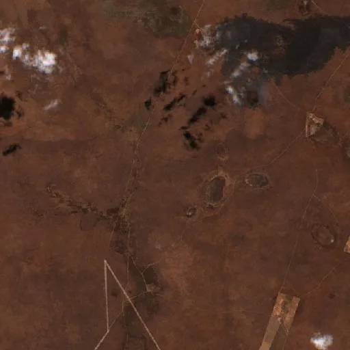 Wildfire near Santa Rita de Cássia (Sep 12) — Sentinel-2 true color