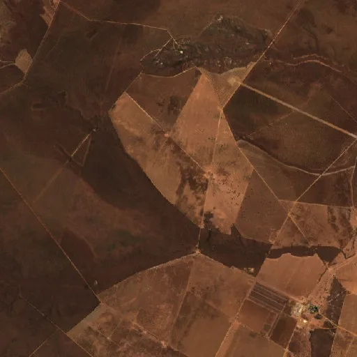 Wildfire near Santa Rita de Cássia (Sep 27) — Sentinel-2 true color