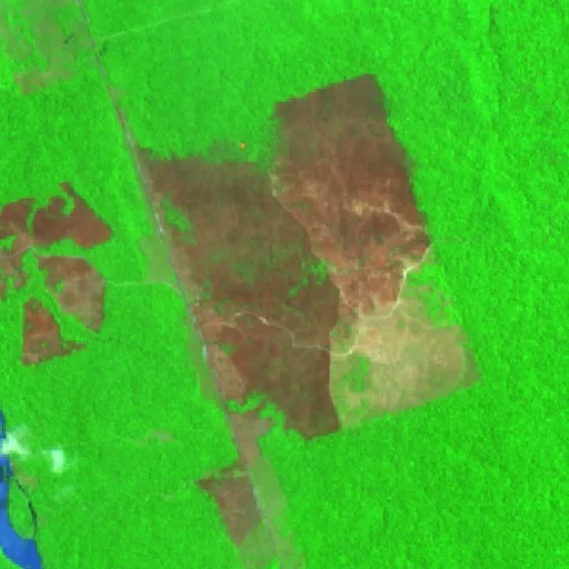Wildfire near Santa Rosa (Aug 20) — Sentinel-2 SWIR (fuego)