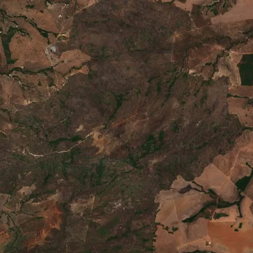 Incendio cerca de Santa Tereza de Goiás — Sentinel-2 true color