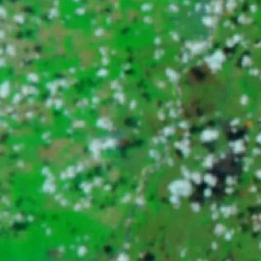 Wildfire near Santa Terezinha (Sep 22) — NASA satellite