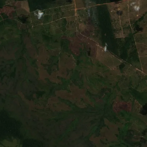 Wildfire near Santo Antônio — Sentinel-2 true color