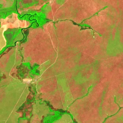 Incendio cerca de Santo Antônio do Leste (16 ago) — Sentinel-2 SWIR (fuego)