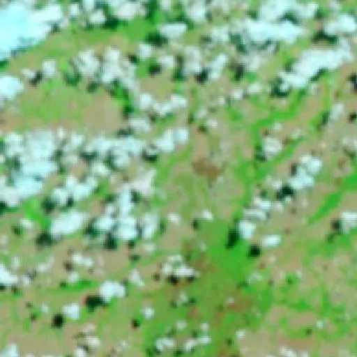 Wildfire near Santo Antônio do Leste (Sep 28) — NASA satellite