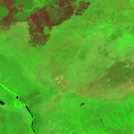 Incendio cerca de São Bento — Sentinel-2 SWIR