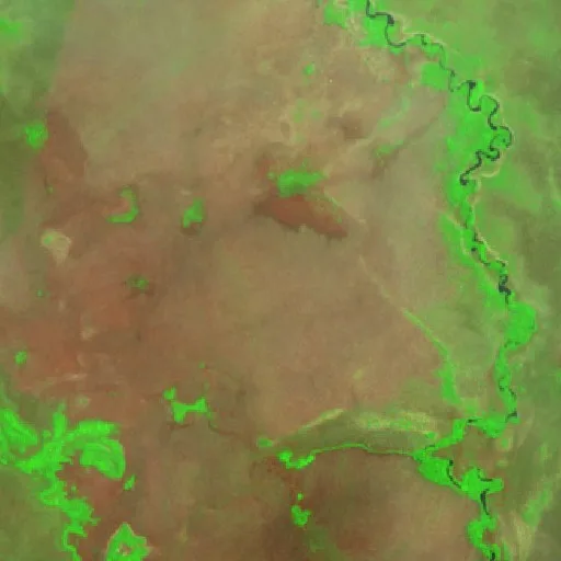 Incendio cerca de São Félix do Araguaia (3 sep) — Sentinel-2 SWIR (fuego)