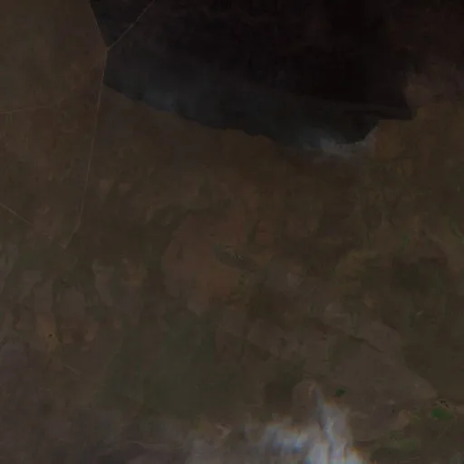 Wildfire near São Félix do Araguaia (Sep 23 · W) — Sentinel-2 true color