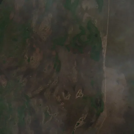 Incendio cerca de São Félix do Araguaia (21 ago) — Sentinel-2 true color