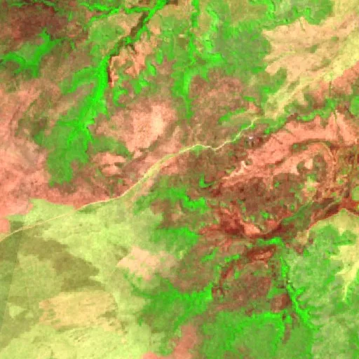 Incendio cerca de São Félix do Tocantins (23 ago) — Sentinel-2 SWIR (fuego)