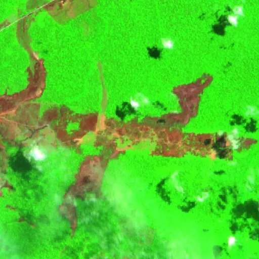 Incendio cerca de São Francisco (2 sep · NW) — Sentinel-2 SWIR (fuego)