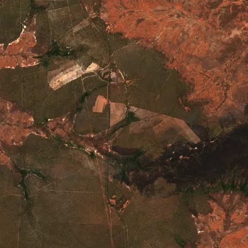 Incendio cerca de São Gonçalo do Gurguéia — Sentinel-2 true color