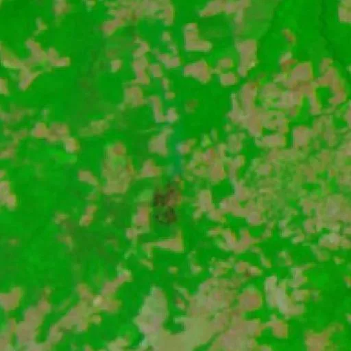 Incendio cerca de São José do Rio Claro (16 sep) — NASA satellite
