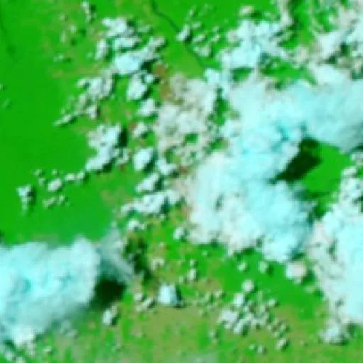 Wildfire near São Pedro (Sep 17) — NASA satellite