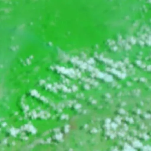 Wildfire near São Pedro (Sep 18) — NASA satellite