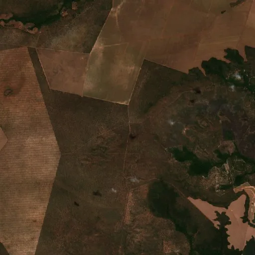 Incendio cerca de São Raimundo das Mangabeiras (31 ago) — Sentinel-2 true color
