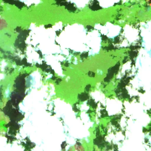Wildfire near São Raimundo das Mangabeiras (Oct 5) — Sentinel-2 SWIR (fuego)