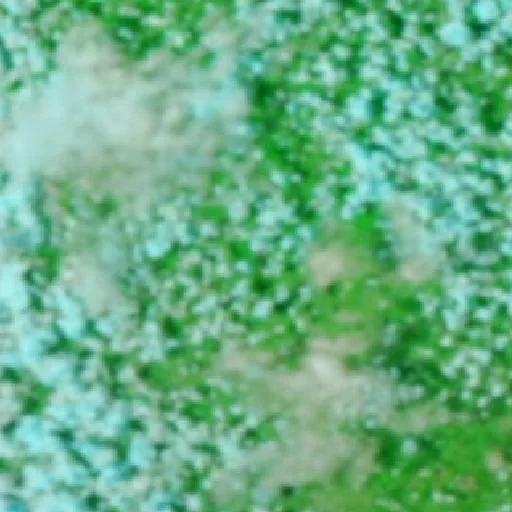 Wildfire near São Raimundo do Doca Bezerra — NASA satellite