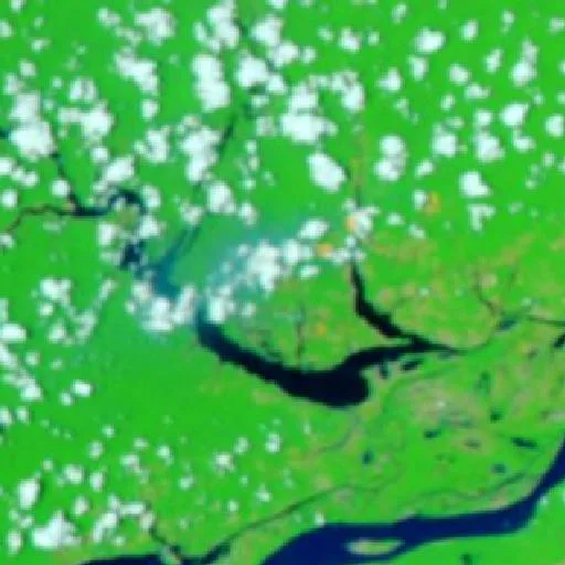 Incendio cerca de São Sebastião do Uatumã — NASA satellite