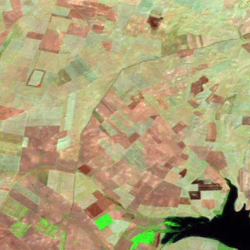 Wildfire near Savcılı — Sentinel-2 SWIR (fuego)