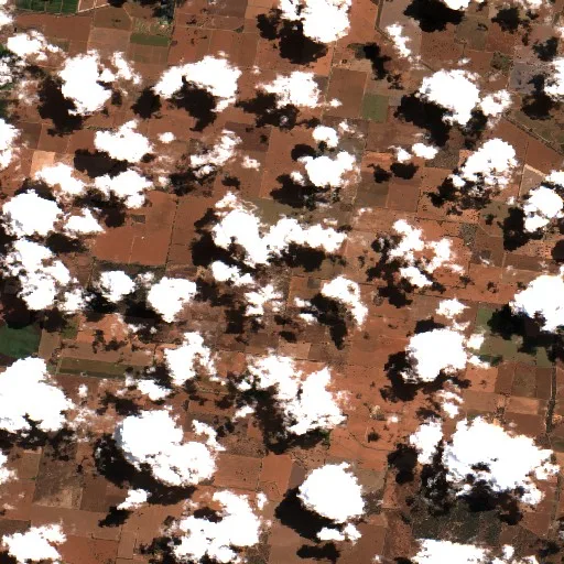 Incendio cerca de Savernake — Sentinel-2 true color