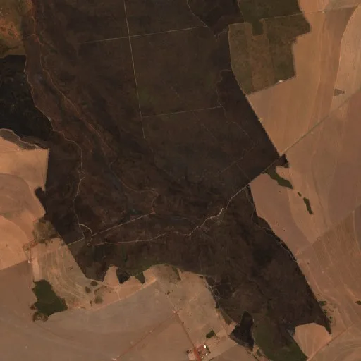 Incendio cerca de Sebastião Leal (5 sep) — Sentinel-2 true color
