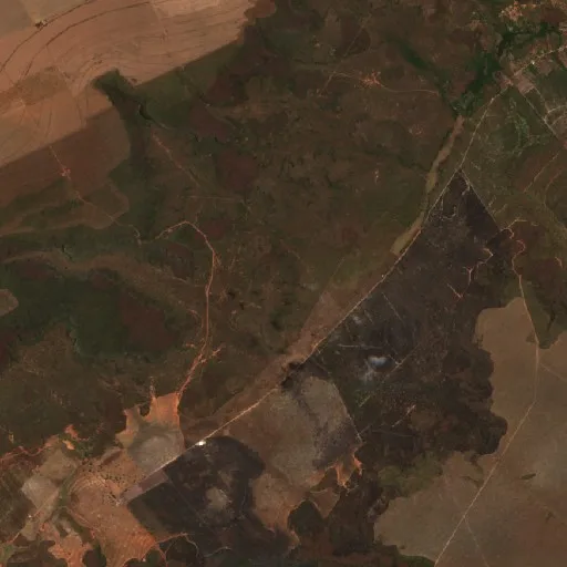 Wildfire near Sebastião Leal (Oct 5) — Sentinel-2 true color