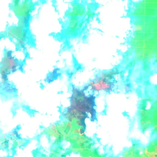 Incendio cerca de Sebulu (2 oct) — Sentinel-2 SWIR (fuego)