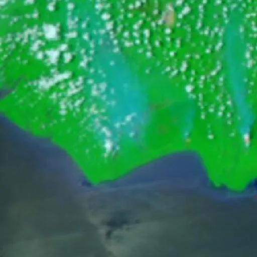 Wildfire near Serkos — NASA satellite