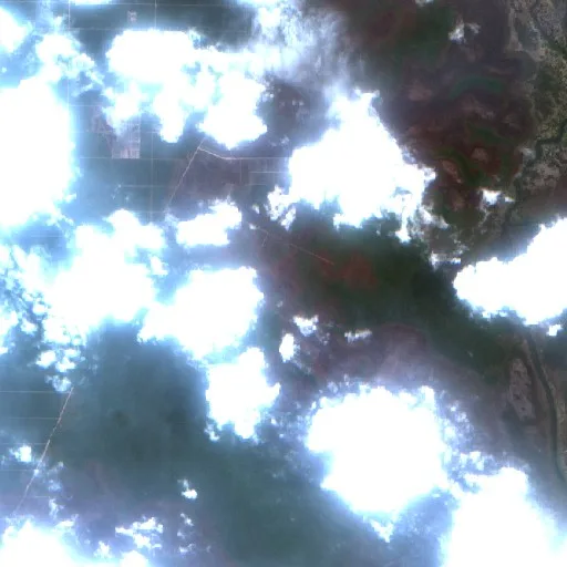 Wildfire near Seruyan (Oct 3) — Sentinel-2 true color