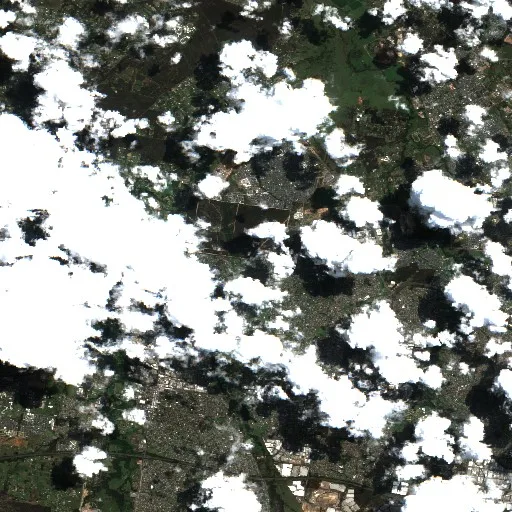 Incendio cerca de Shalvey — Sentinel-2 true color